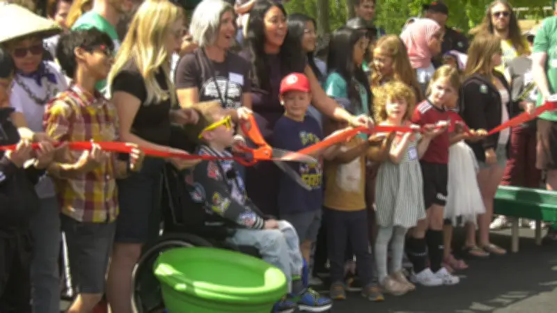 West Edmonton Community Builds Accessible Park for Student