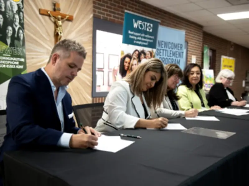 Windsor non-profits open newcomer service hub at adult high school