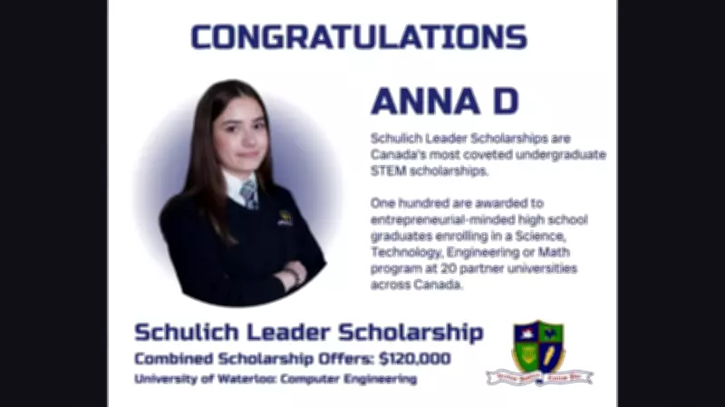 Windsor Student Named Among Canada's Top 100 Schulich Scholars