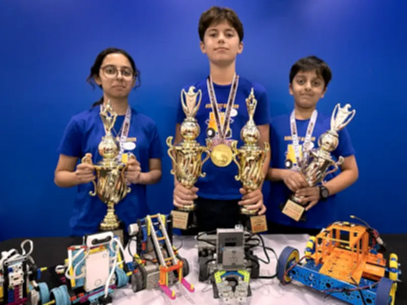 Windsor Students Win Gold and Silver at International Robotics Championship