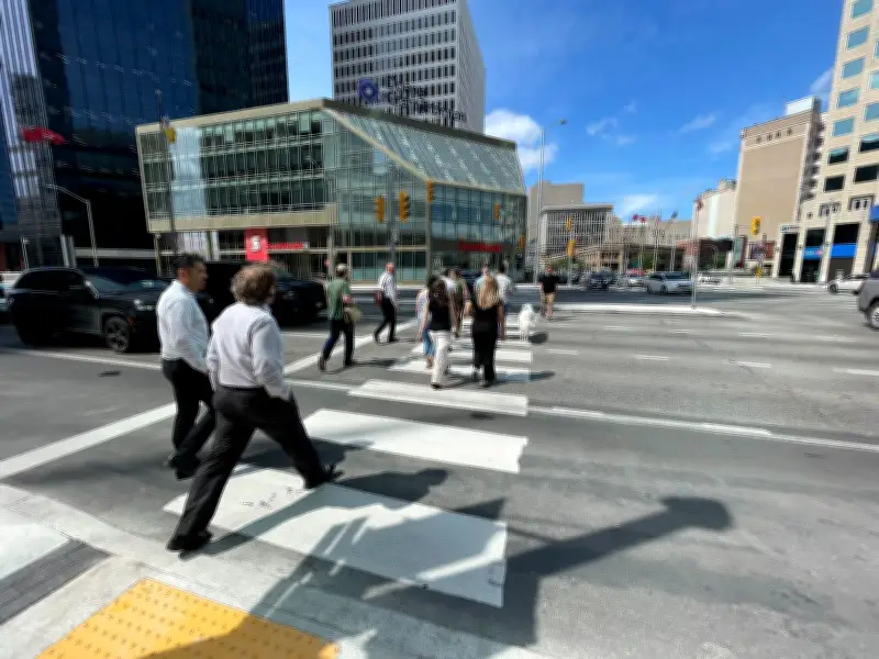 Winnipeg Mayor Declares Portage and Main Reopening a Success