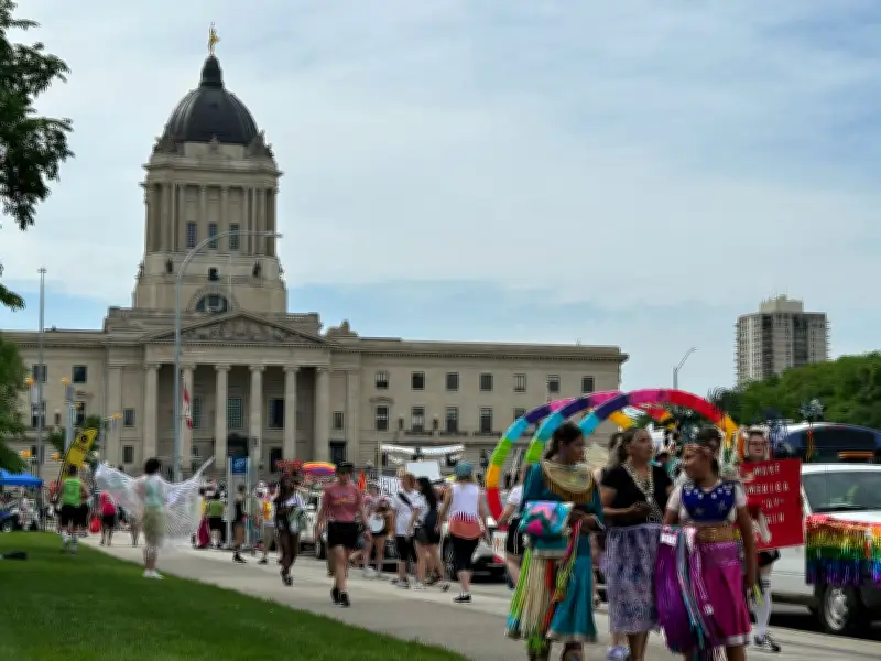 Winnipeg Pride Parade Marches Through Downtown – Watch Live Now