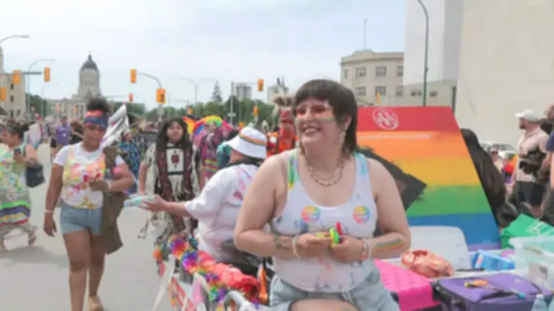 Winnipeg Pride Parade Marches Through Downtown with Community Floats and Festivities