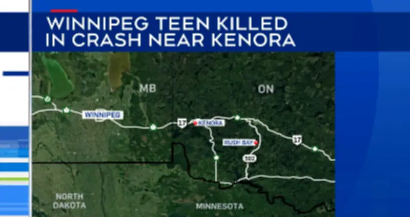 Winnipeg Teen Killed in Crash Near Kenora, OPP Reports