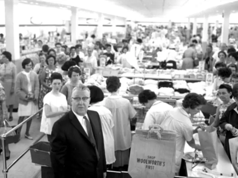 Woolworth Store Grand Opening on Second Avenue in Saskatoon, 1964