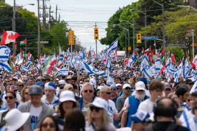 3 Arrested at Walk With Israel as Thousands Gather in Toronto