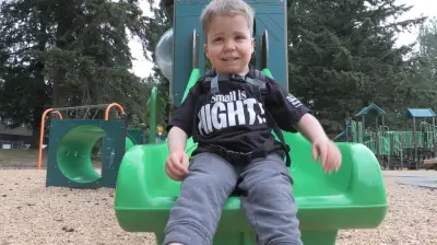 B.C. Boy with Spinal Condition Runs Race After Life-Altering Surgeries