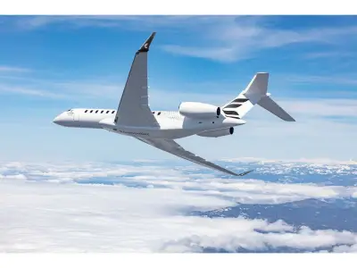 Bombardier Global 8000 Sets First Speed Record: Montreal to Nice in Six Hours