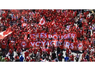Calgary fans celebrate Canada's historic World Cup win in Vancouver