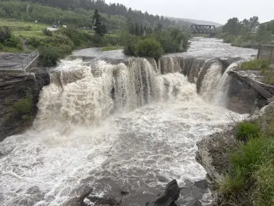 Calgary Heavy Rain Expected to End Tuesday Evening