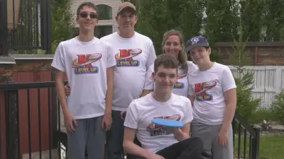 Calgary Teen with Cerebral Palsy Sets Frisbee Record, Raises Funds