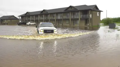 Central Alberta Flood Risk: Up to 60mm Rain Expected This Weekend