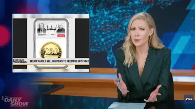 Desi Lydic Mocks Trump's UFC Coin Amid Iran War Stalemate