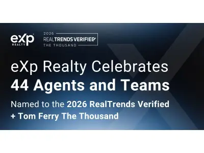 eXp Realty Agents Secure 54 Spots on 2026 RealTrends + Tom Ferry The Thousand List