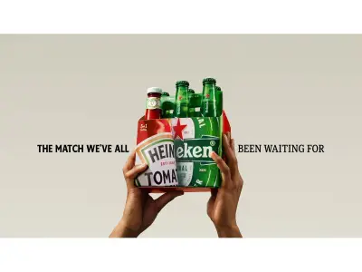 Heinz and Heineken Launch First Official Collaboration: A Six-Pack with a Twist