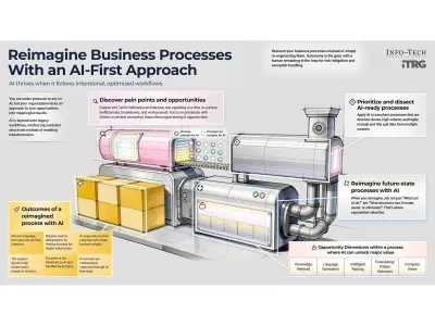 Info-Tech: AI Initiatives Deliver Limited Returns Without Process Redesign