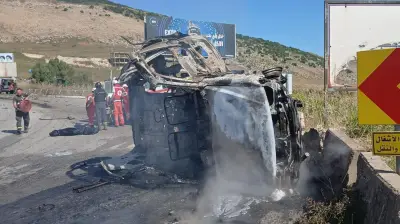 Israeli Airstrikes Kill 9 in Lebanon, Including 3 Soldiers, Violating Ceasefire