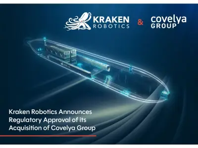 Kraken Robotics Gets Regulatory Nod for Covelya Group Acquisition