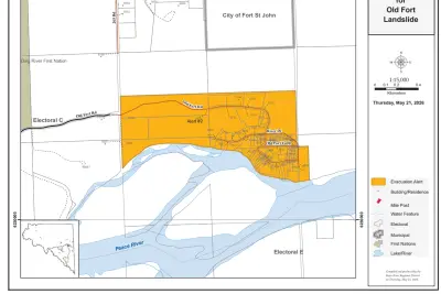 Landslides in Fort St. John Raise Erosion Concerns Near Homes