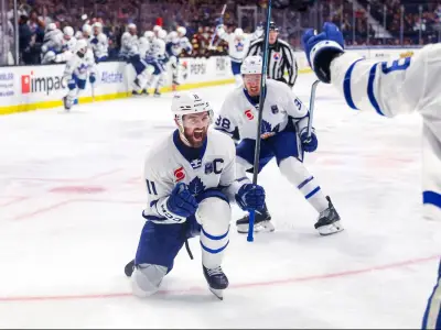 Marlies Captain Logan Shaw Scores OT Winner to Take 2-0 Series Lead