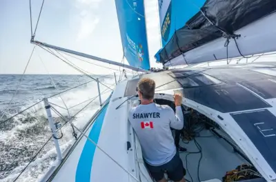 Massive Racing Yacht to Arrive in Collingwood on Monday