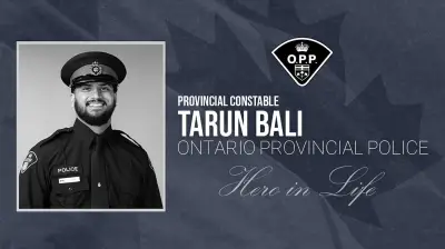 OPP Commissioner Mourns Constable Tarun Bali Killed in Northern Ontario