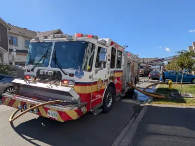 Ottawa Firefighters Extinguish E-Scooter Blaze in Barrhaven Garage