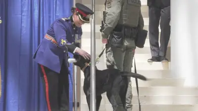Police Dogs Graduate with Edmonton and Lacombe Officers