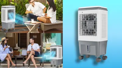 Portable Evaporative Cooler on Sale for $80, Saves on Energy Bills