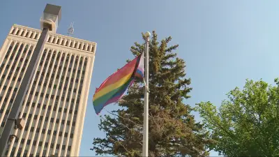 Pride Flag Raised at Regina City Hall Amid Calls for Visibility and Community Consultation