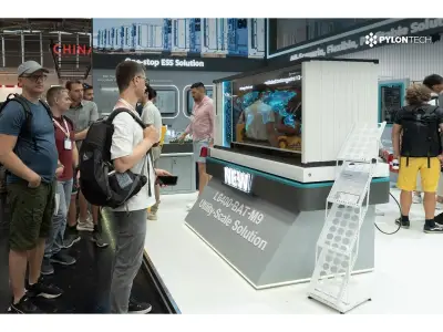 Pylontech Unveils 6.4MWh PyOcean ESS with Self-Developed 601Ah Cells