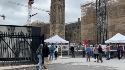 Rare Public Tour Offers Sneak Peek at Parliament Hill Construction