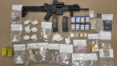 RCMP Seize $490K in Drugs, Firearm in Calgary-Canmore Trafficking Bust