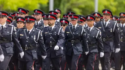 Slain Toronto Cop Marc Pinizzotto Hailed as Hero at Funeral