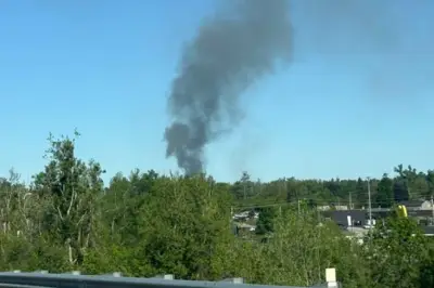 Smoke Billows from Birch Street Home in Orillia as Fire Crews Respond