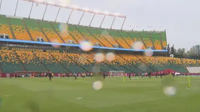 Soggy Stage for Canada-Uzbekistan Pre-World Cup Friendly in Edmonton