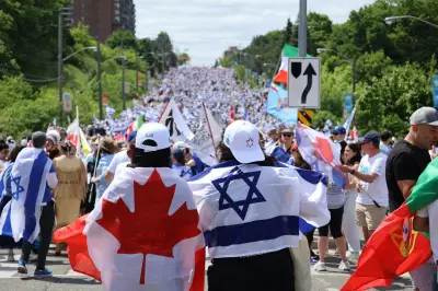 Tens of Thousands Join Walk With Israel in Toronto Amid Tight Security, 6 Arrested