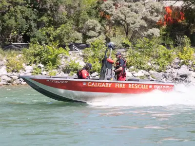 Three paddleboarders rescued from Bow River, fire department issues advisory