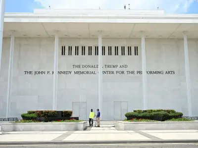 Trump legal team appeals ruling to remove his name from Kennedy Center