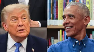 Trump's Obama Photo Comparison Backfires as Mockery Erupts Online