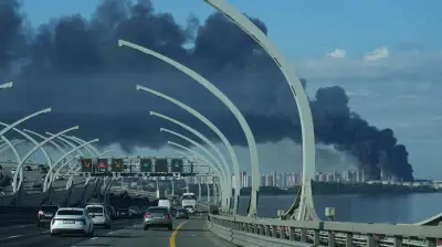 Ukrainian Drones Hit St. Petersburg Oil Terminal, Embarrassing Putin