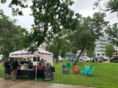 YQR Food Truck Wars Draws Big Crowds Despite Heavy Rain in Regina