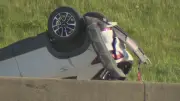 3 Hurt in Rollover Crash on Deerfoot Trail in Calgary
