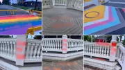 4 charged after vandalism of Pride crosswalk, band stand in Smiths Falls, Ont.