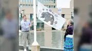 Barrie City Hall Raises Flag for National Indigenous History Month