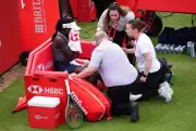 Canada's Victoria Mboko out of Wimbledon with knee injury