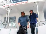 Dog Drifting in Kayak Rescued from North Sea in Dramatic Operation