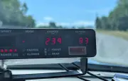 Driver Charged After Reaching 239 km/h in 80 km/h Zone on Highway 3