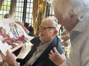 Former Toronto Sun editor John Downing celebrates 90th birthday