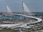 McMorrow urges Trump to open Gordie Howe Bridge, citing donor ties